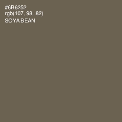 #6B6252 - Soya Bean Color Image